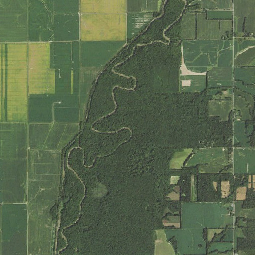 Aerial imagery of Bear Creek, IL