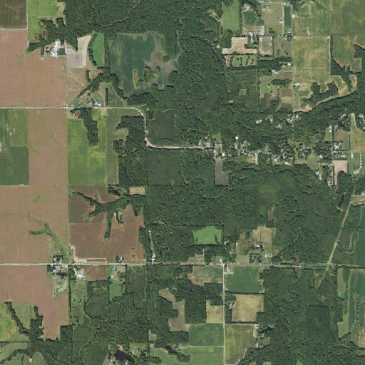 Aerial imagery of Bear Creek, IL