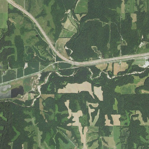 Aerial imagery of Beebe Creek, IL