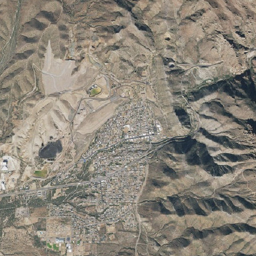 Aerial imagery of Roosevelt Elementary School, AZ
