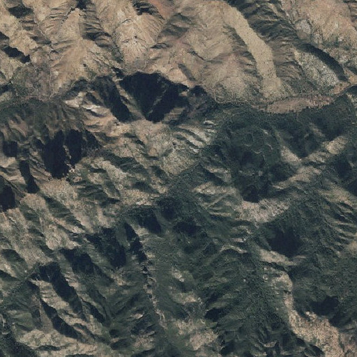Aerial imagery of Yellow Jacket Spring, AZ