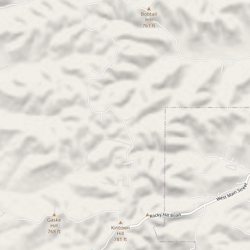 OpenStreetMap map of Blue Ridge, IL