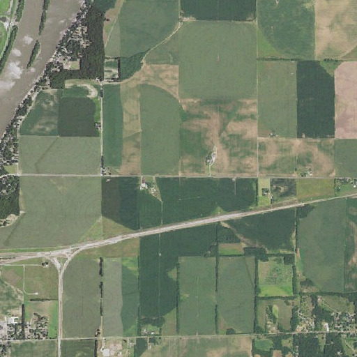 Aerial imagery of Boatman School (historical), IL