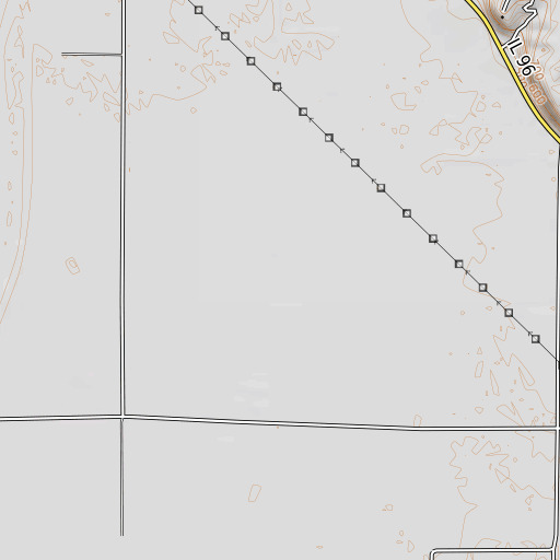 OpenTopoMap map of Boyd Ditch, IL
