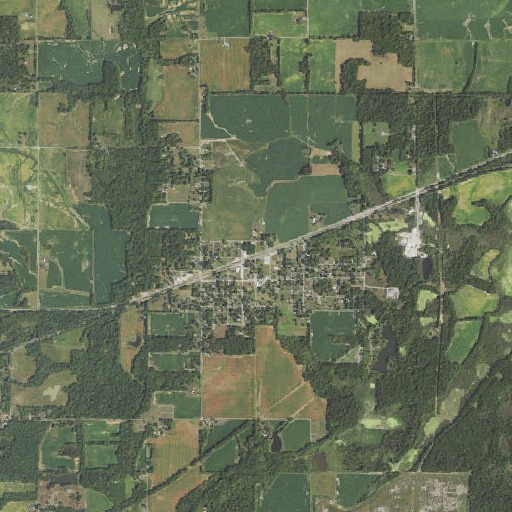 Aerial imagery of Buckner, IL
