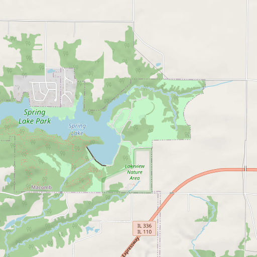 OpenStreetMap map of Camp Chic-A-Gami, IL