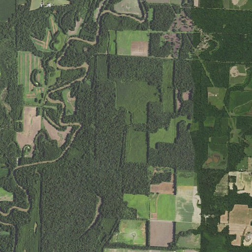 Aerial imagery of Cassar Creek, IL