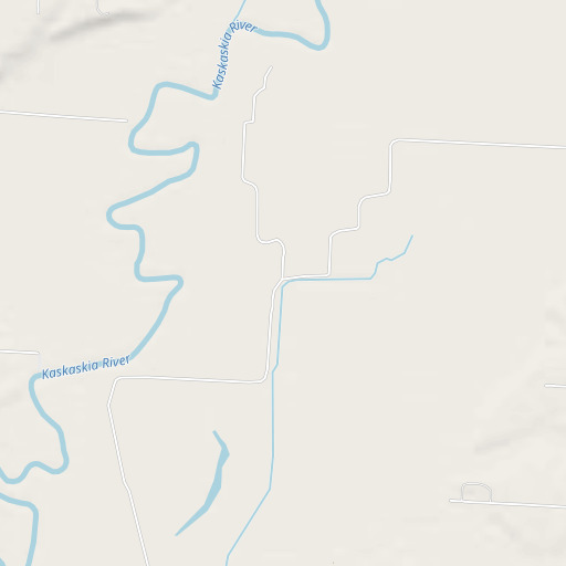 OpenStreetMap map of Cassar Creek, IL