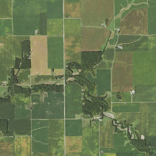 Aerial imagery of Catfish Creek, IL