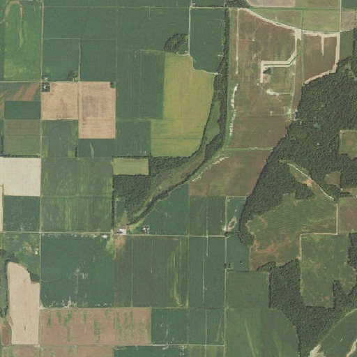 Aerial imagery of Clear Pond, IL
