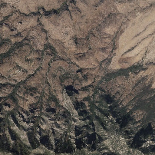 Aerial imagery of Double Trough Spring, AZ