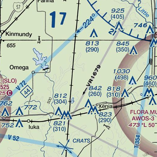 FAA VFR chart of Conners Chapel, IL