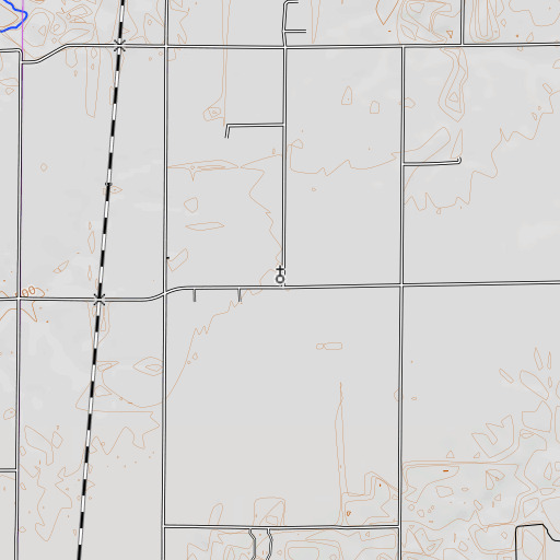 OpenTopoMap map of Conners Chapel, IL