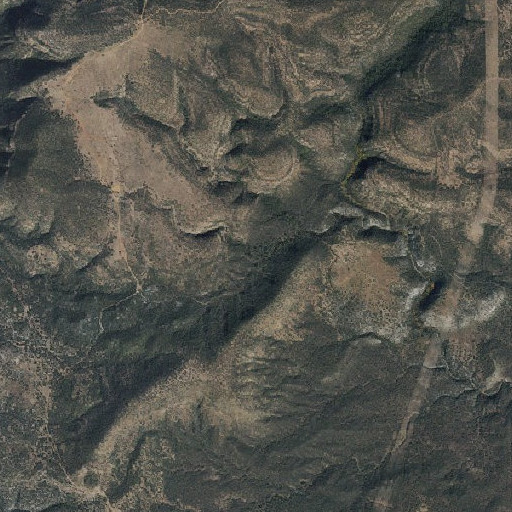 Aerial imagery of Ed Spring, AZ