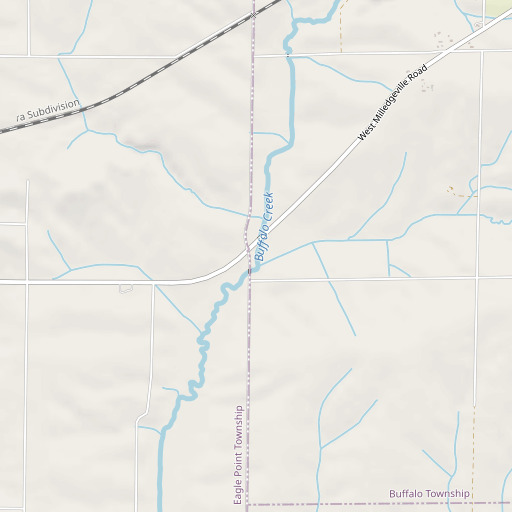 OpenStreetMap map of Doty School (historical), IL