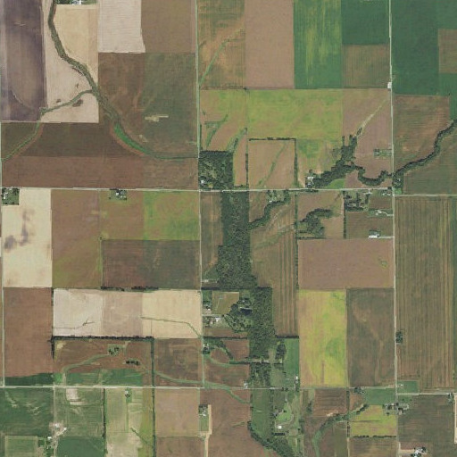 Aerial imagery of Dry Branch, IL