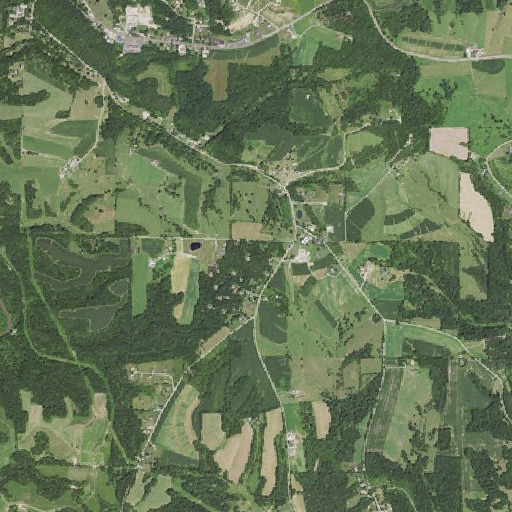 Aerial imagery of Dygerts Mound, IL