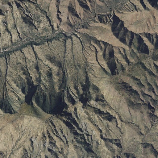 Aerial imagery of Mesquite Spring, AZ