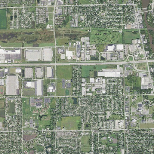Aerial imagery of Exposition View, IL