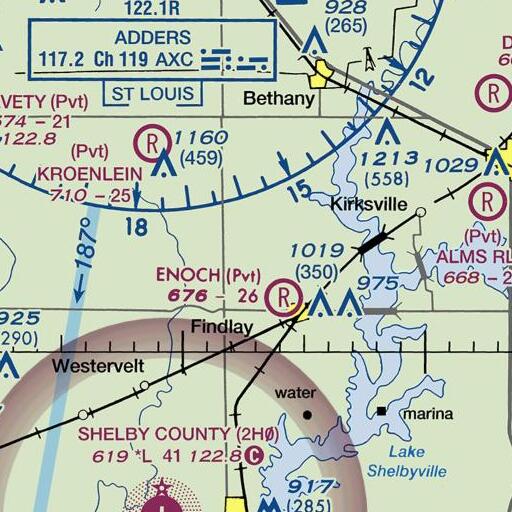 FAA VFR chart of Foster School (historical), IL