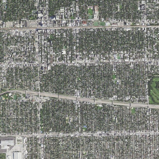 Aerial imagery of Fox Park, IL