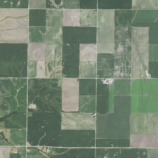 Aerial imagery of Franklin School (historical), IL