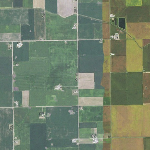 Aerial imagery of Freed School (historical), IL