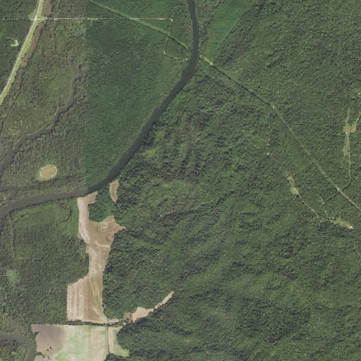 Aerial imagery of Grassy Knob, IL
