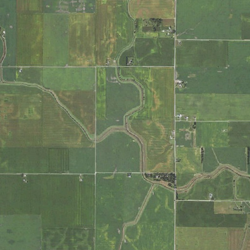 Aerial imagery of Hackett Branch, IL