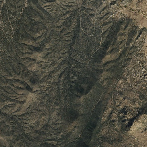 Aerial imagery of Seep Spring, AZ