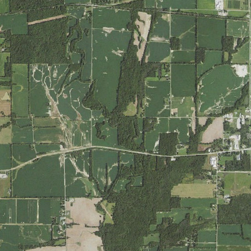 Aerial imagery of Harper Creek, IL