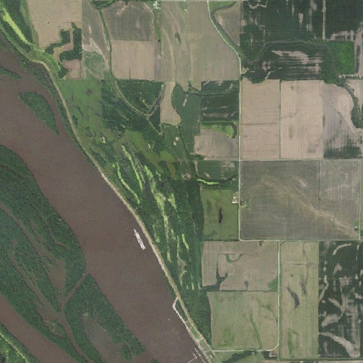 Aerial imagery of Heiser Slough, IL
