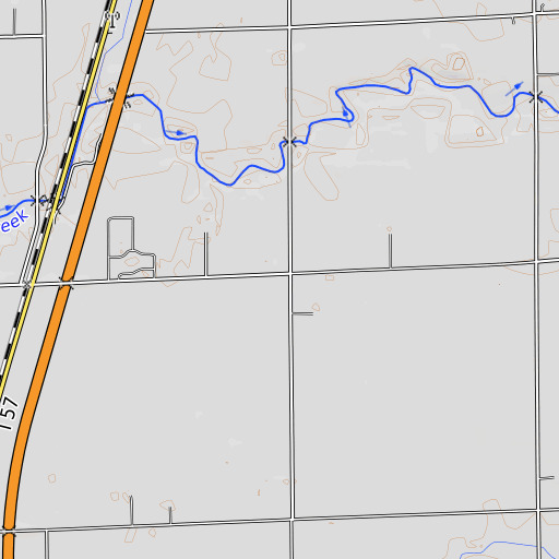 OpenTopoMap map of Heller School (historical), IL