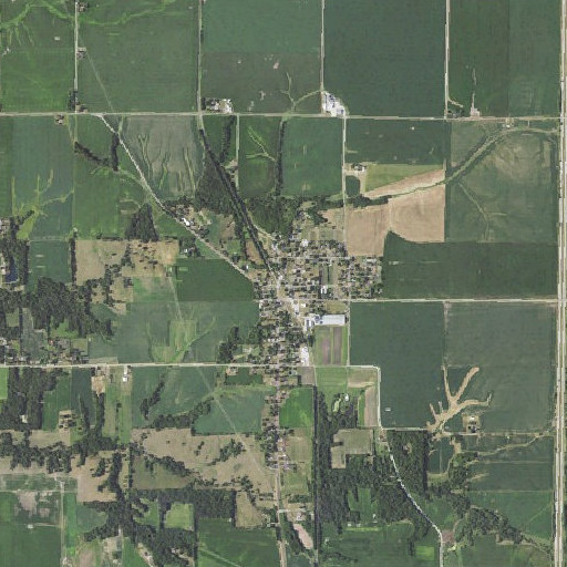 Aerial imagery of Henderson, IL