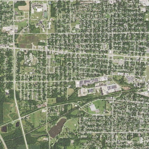 Aerial imagery of Henrietta Park, IL