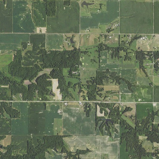 Aerial imagery of Henry Creek, IL