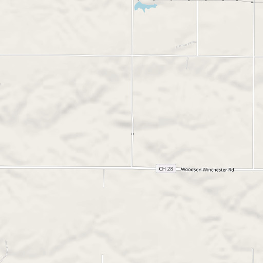 OpenStreetMap map of Henry Creek, IL