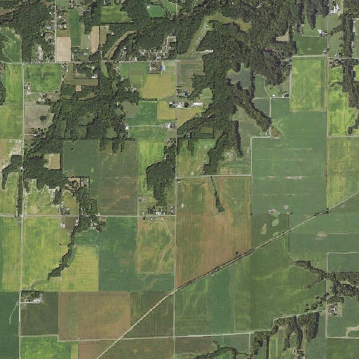 Aerial imagery of Herman School (historical), IL