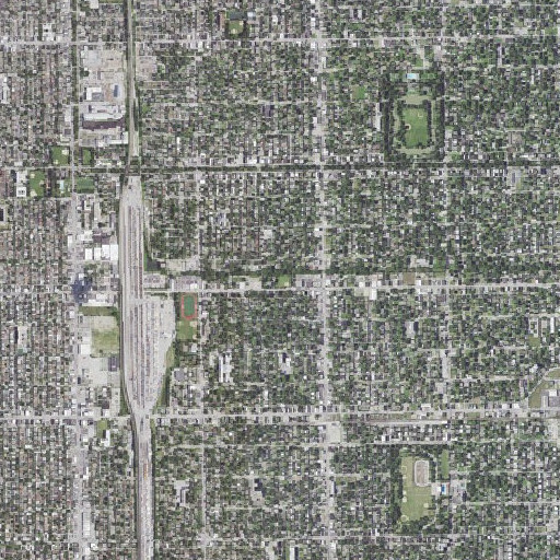 Aerial imagery of Hermitage Park, IL