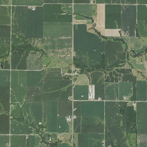 Aerial imagery of Hermon, IL