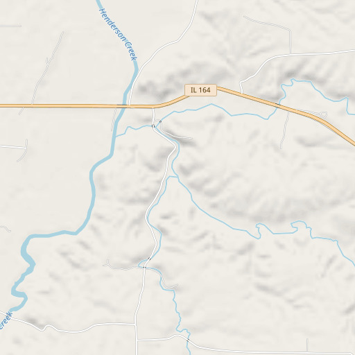 OpenStreetMap map of Jinks Hollow, IL
