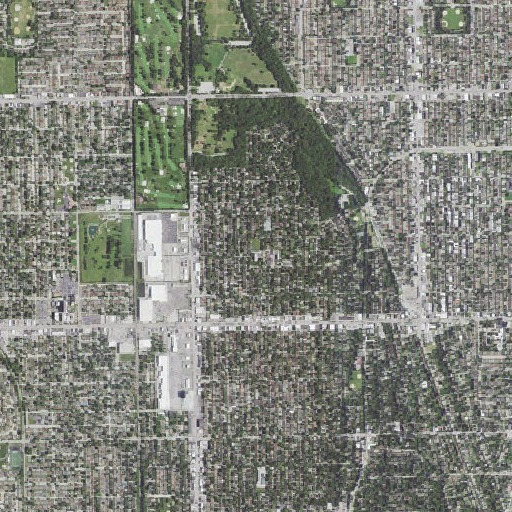 Aerial imagery of Kellogg School, IL