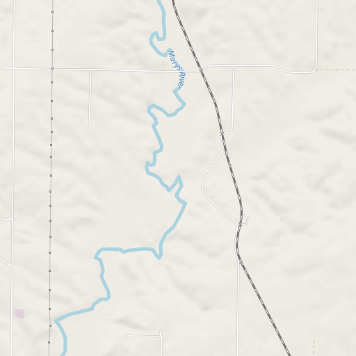 OpenStreetMap map of Lick Branch, IL