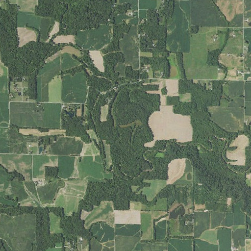 Aerial imagery of Long Lake, IL