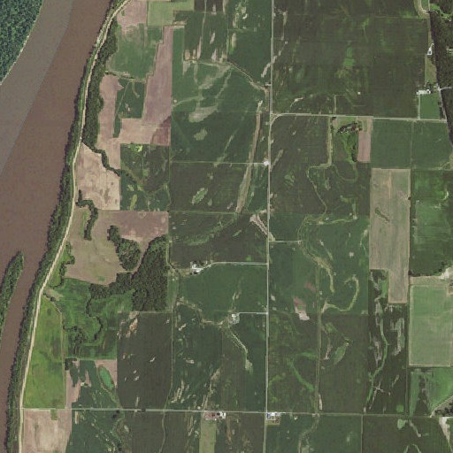 Aerial imagery of Long Pond, IL