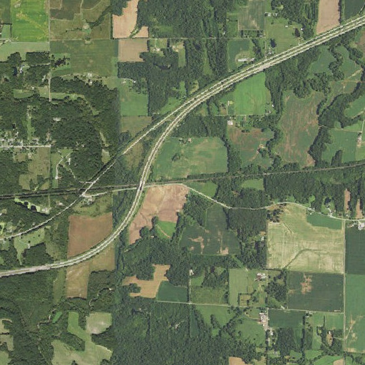 Aerial imagery of Lutz Spur, IL