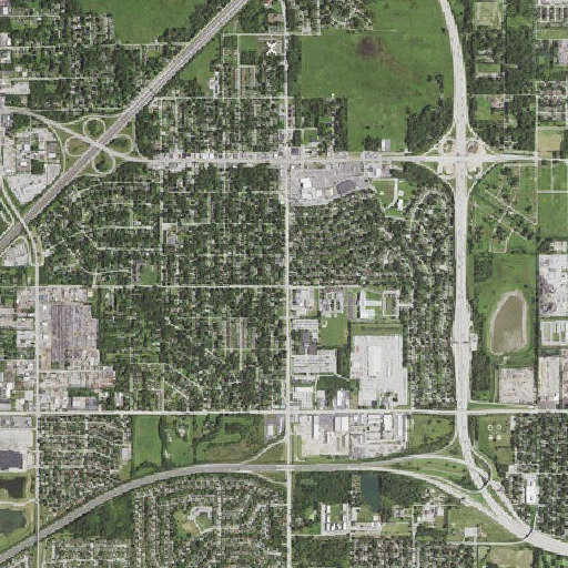 Aerial imagery of Markham, IL