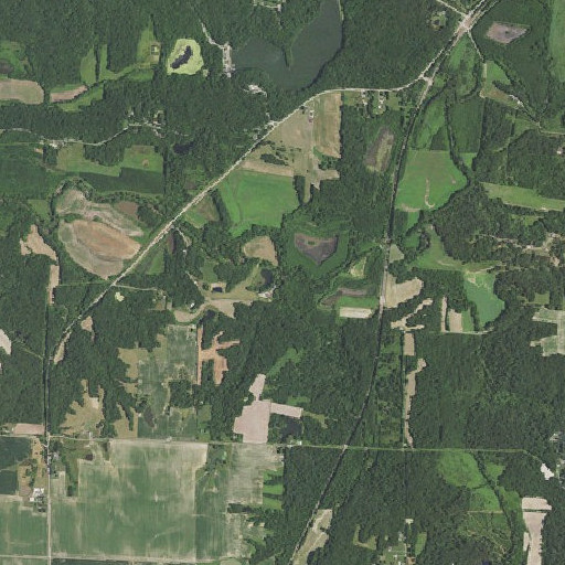 Aerial imagery of May Branch, IL