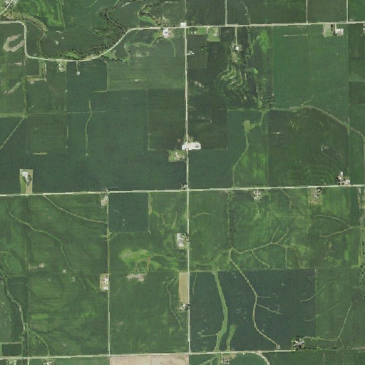 Aerial imagery of May School (historical), IL