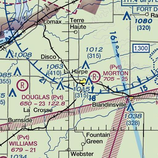 FAA VFR chart of Mayor Memorial Park, IL